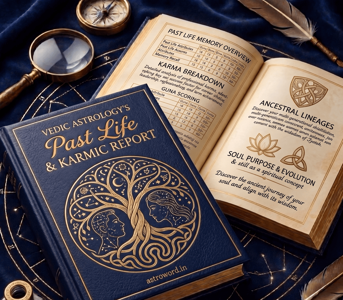 AstroWord Past Life Karma Report